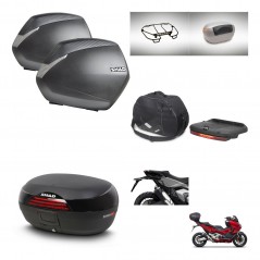 SHAD Baul SH46 + soporte montaje maletas SH36 accesorios 45 L KIT-477662