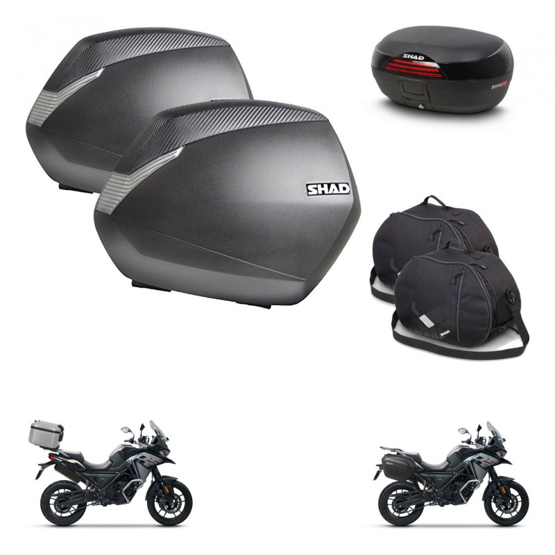 SHAD Baul SH46 + soporte montaje maletas SH36 accesorios 45 L KIT-477669