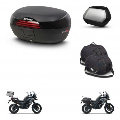 SHAD SH35 PREMIUM suitcases + mounting bracket SH46 trunk accessories 45 L KIT-477672