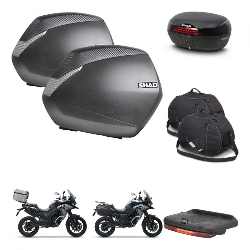 SHAD Baul SH46 + soporte montaje maletas SH36 accesorios 45 L KIT-477675