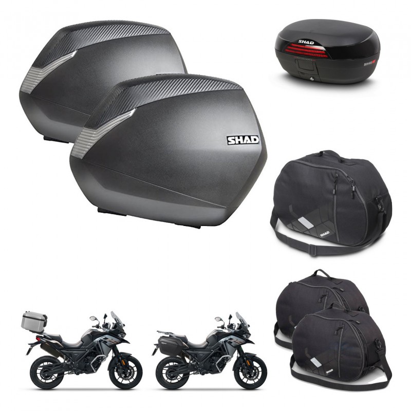 SHAD Baul SH46 + soporte montaje maletas SH36 accesorios 45 L KIT-477681