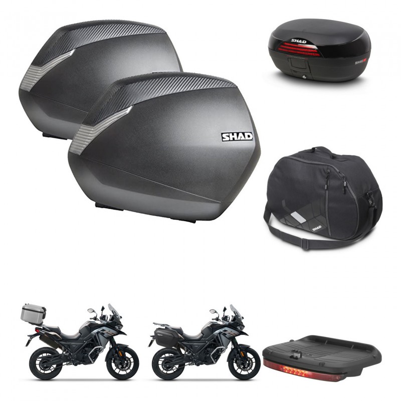SHAD Baul SH46 + soporte montaje maletas SH36 accesorios 45 L KIT-477686