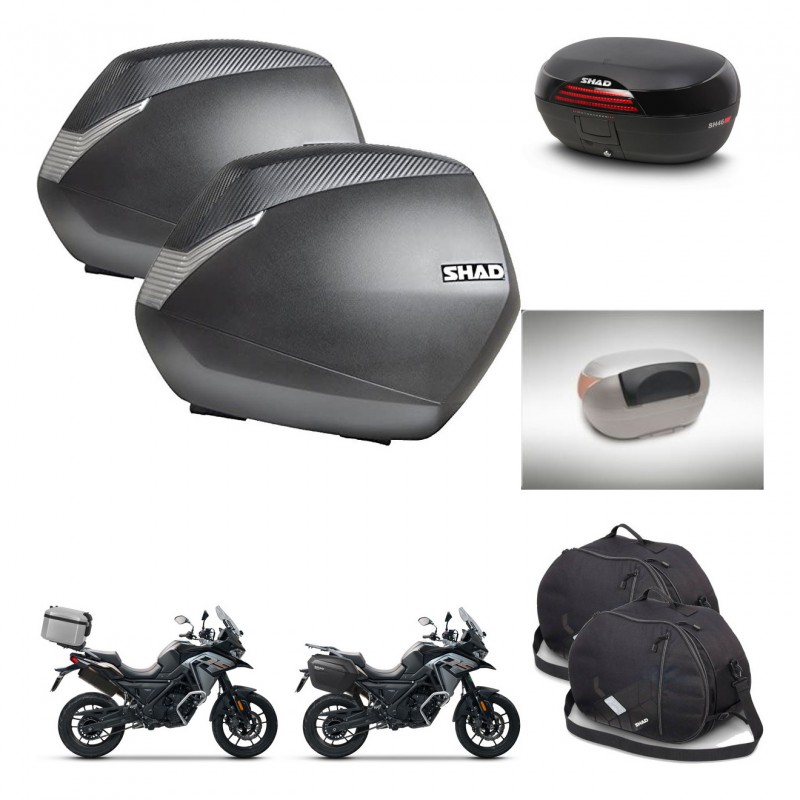 SHAD Baul SH46 + soporte montaje maletas SH36 accesorios 45 L KIT-477693