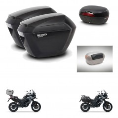 SHAD SH46 trunk + mounting bracket sh23 suitcases accessories 45 L KIT-477694