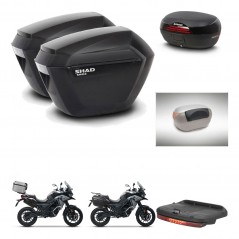 SHAD SH46 trunk + mounting bracket sh23 suitcases accessories 45 L KIT-477700