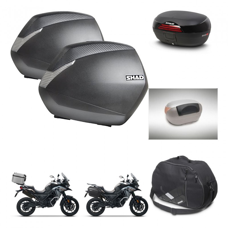 SHAD Baul SH46 + soporte montaje maletas SH36 accesorios 45 L KIT-477704
