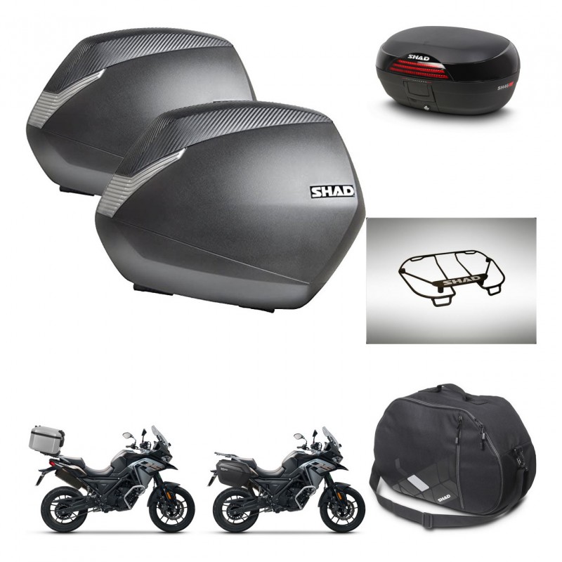 SHAD Baul SH46 + soporte montaje maletas SH36 accesorios 45 L KIT-477728