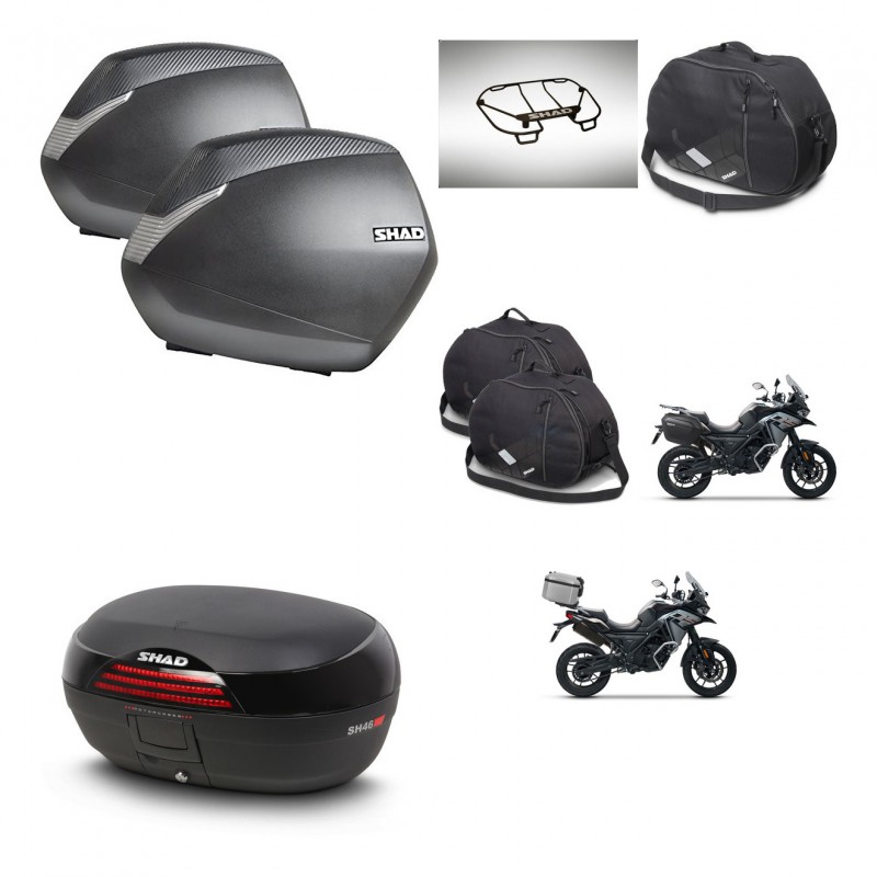 SHAD Baul SH46 + soporte montaje maletas SH36 accesorios 45 L KIT-477729