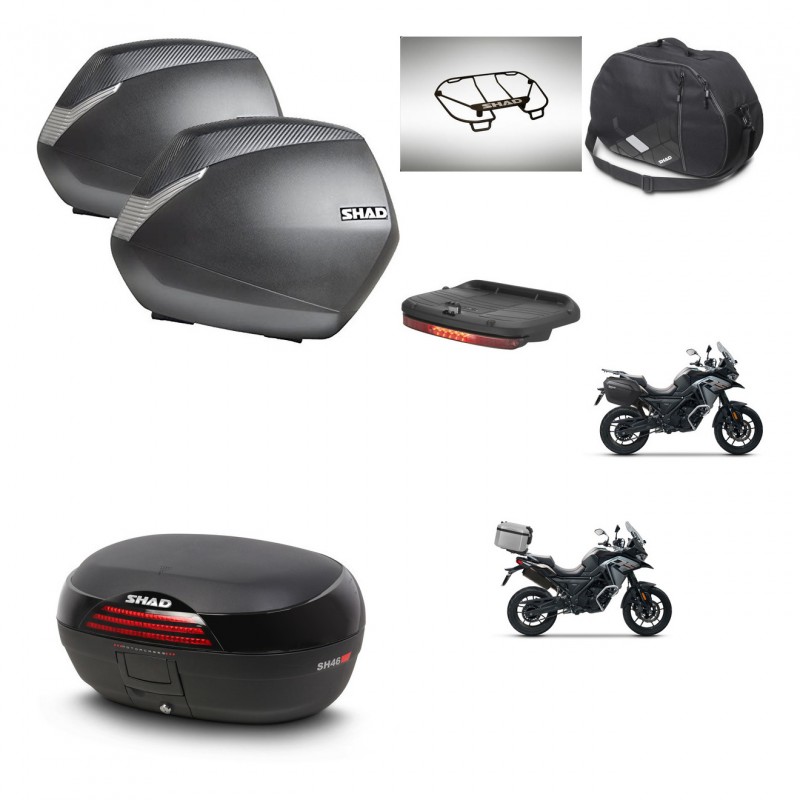 SHAD Baul SH46 + soporte montaje maletas SH36 accesorios 45 L KIT-477734