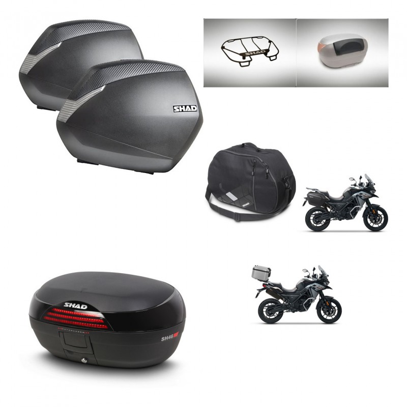 SHAD Baul SH46 + soporte montaje maletas SH36 accesorios 45 L KIT-477752