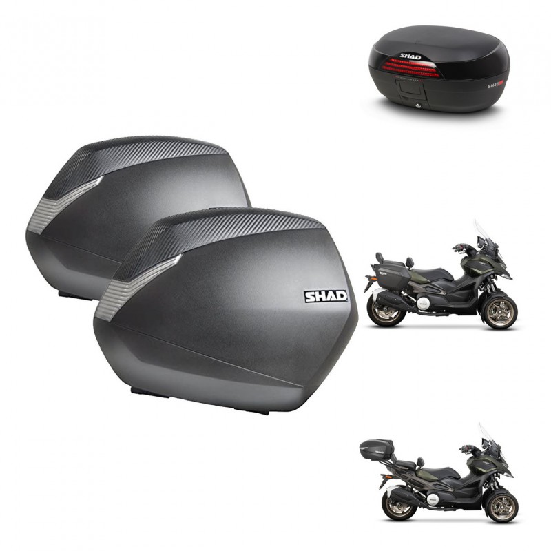 SHAD Baul SH46 + soporte montaje maletas SH36 45 L KIT-477764