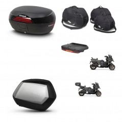 SHAD SH35 PREMIUM suitcases + mounting bracket SH46 trunk accessories 45 L KIT-477786