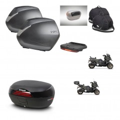 SHAD SH46 trunk + mounting bracket SH36 suitcases accessories 45 L KIT-477795