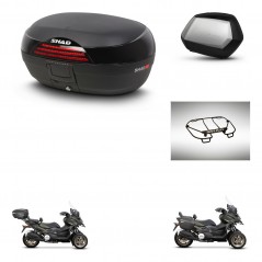SHAD SH35 PREMIUM suitcases + mounting bracket SH46 trunk accessories 45 L KIT-477815