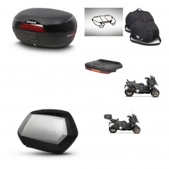 SHAD SH35 PREMIUM suitcases + mounting bracket SH46 trunk accessories 45 L KIT-477822