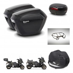 SHAD SH46 trunk + mounting bracket sh23 suitcases accessories 45 L KIT-477826