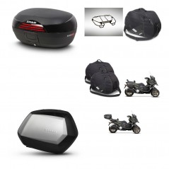 SHAD SH35 PREMIUM suitcases + mounting bracket SH46 trunk accessories 45 L KIT-477828