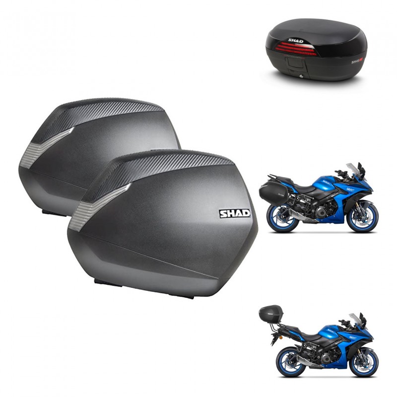 SHAD Baul SH46 + soporte montaje maletas SH36 45 L KIT-477860