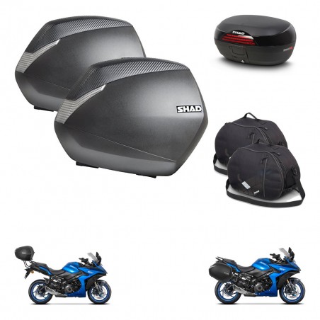 SHAD Baul SH46 + soporte montaje maletas SH36 accesorios 45 L KIT-477861