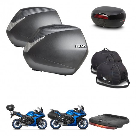 SHAD Baul SH46 + soporte montaje maletas SH36 accesorios 45 L KIT-477867