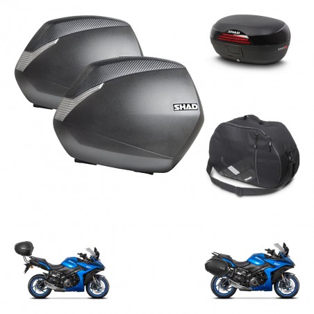 SHAD Baul SH46 + soporte montaje maletas SH36 accesorios 45 L KIT-477872