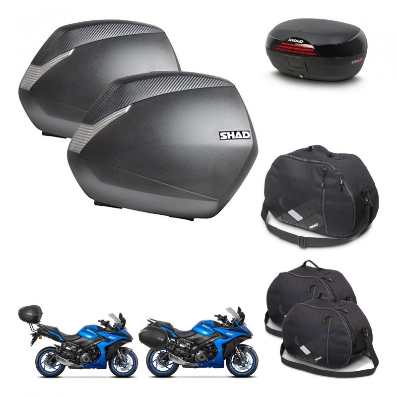 SHAD Baul SH46 + soporte montaje maletas SH36 accesorios 45 L KIT-477873
