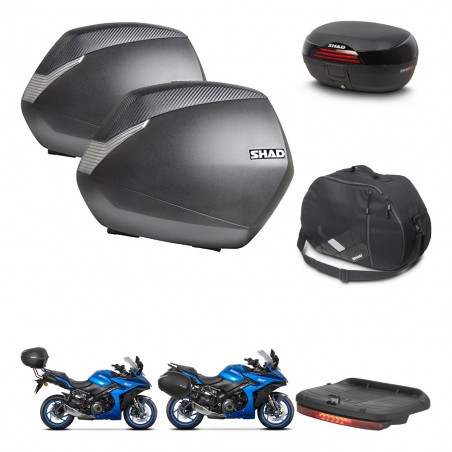 SHAD Baul SH46 + soporte montaje maletas SH36 accesorios 45 L KIT-477878
