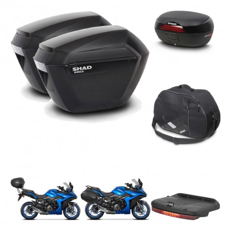 SHAD Baul SH46 + soporte montaje maletas sh23 accesorios 45 L KIT-477880