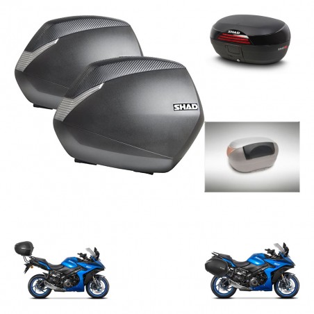 SHAD Baul SH46 + soporte montaje maletas SH36 accesorios 45 L KIT-477884