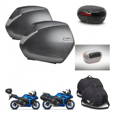 SHAD Baul SH46 + soporte montaje maletas SH36 accesorios 45 L KIT-477885