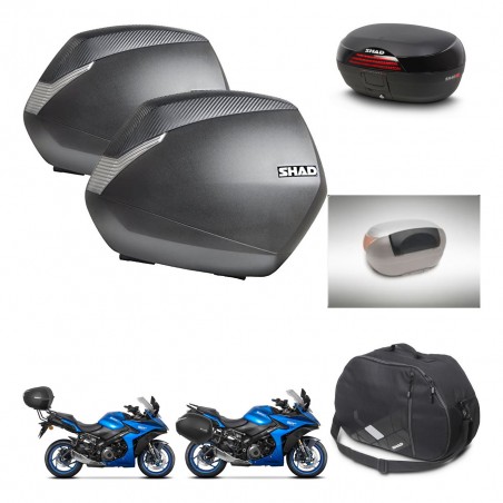 SHAD Baul SH46 + soporte montaje maletas SH36 accesorios 45 L KIT-477896