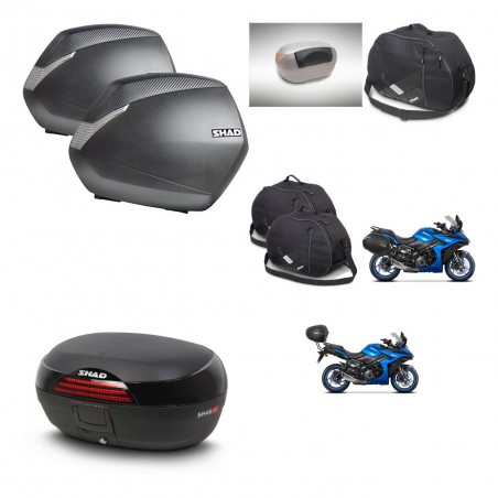 SHAD Baul SH46 + soporte montaje maletas SH36 accesorios 45 L KIT-477897