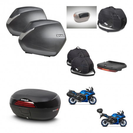 SHAD Baul SH46 + soporte montaje maletas SH36 accesorios 45 L KIT-477903