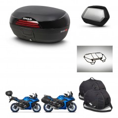 SHAD SH35 PREMIUM suitcases + mounting bracket SH46 trunk accessories 45 L KIT-477912