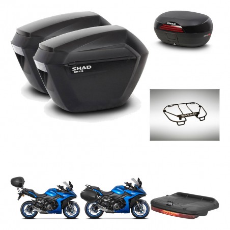 SHAD Baul SH46 + soporte montaje maletas sh23 accesorios 45 L KIT-477916