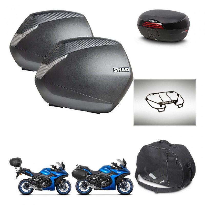 SHAD Baul SH46 + soporte montaje maletas SH36 accesorios 45 L KIT-477920