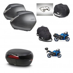 SHAD Baul SH46 + soporte montaje maletas SH36 accesorios 45 L KIT-477921