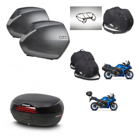 SHAD Baul SH46 + soporte montaje maletas SH36 accesorios 45 L KIT-477921