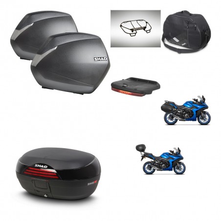SHAD Baul SH46 + soporte montaje maletas SH36 accesorios 45 L KIT-477926