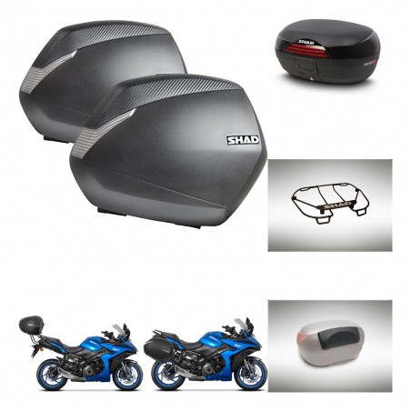 SHAD Baul SH46 + soporte montaje maletas SH36 accesorios 45 L KIT-477932