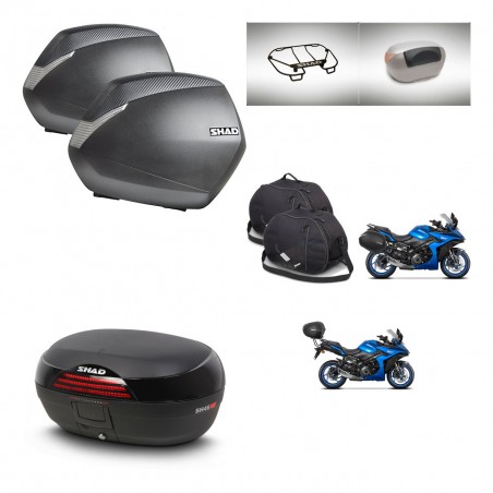 SHAD Baul SH46 + soporte montaje maletas SH36 accesorios 45 L KIT-477933