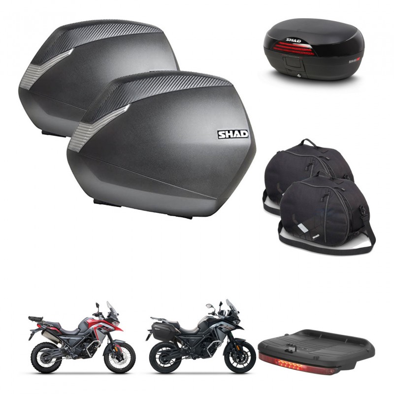 SHAD Baul SH46 + soporte montaje maletas SH36 accesorios 45 L KIT-480412