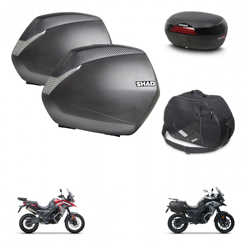 SHAD Baul SH46 + soporte montaje maletas SH36 accesorios 45 L KIT-480417