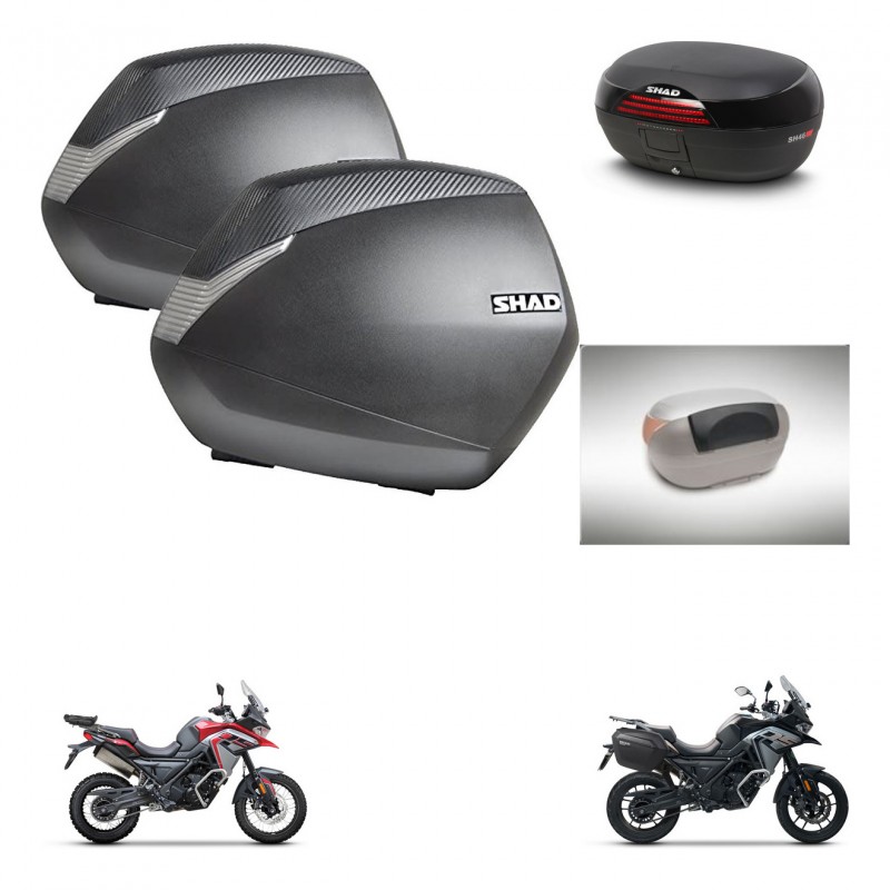 SHAD Baul SH46 + soporte montaje maletas SH36 accesorios 45 L KIT-480429