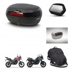 SHAD SH35 PREMIUM suitcases + mounting bracket SH46 trunk accessories 45 L KIT-480433