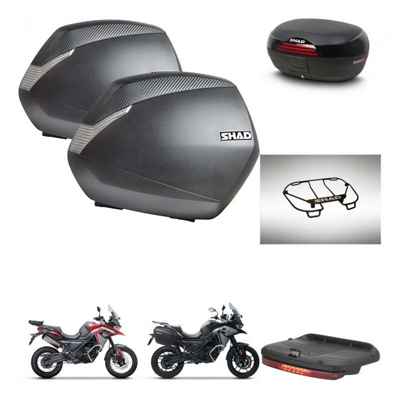 SHAD Baul SH46 + soporte montaje maletas SH36 accesorios 45 L KIT-480459