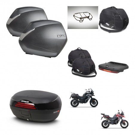 SHAD Baul SH46 + soporte montaje maletas SH36 accesorios 45 L KIT-480472