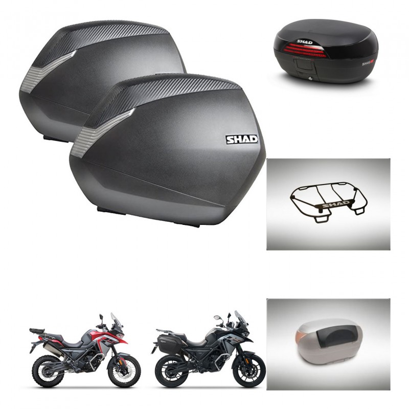 SHAD Baul SH46 + soporte montaje maletas SH36 accesorios 45 L KIT-480477