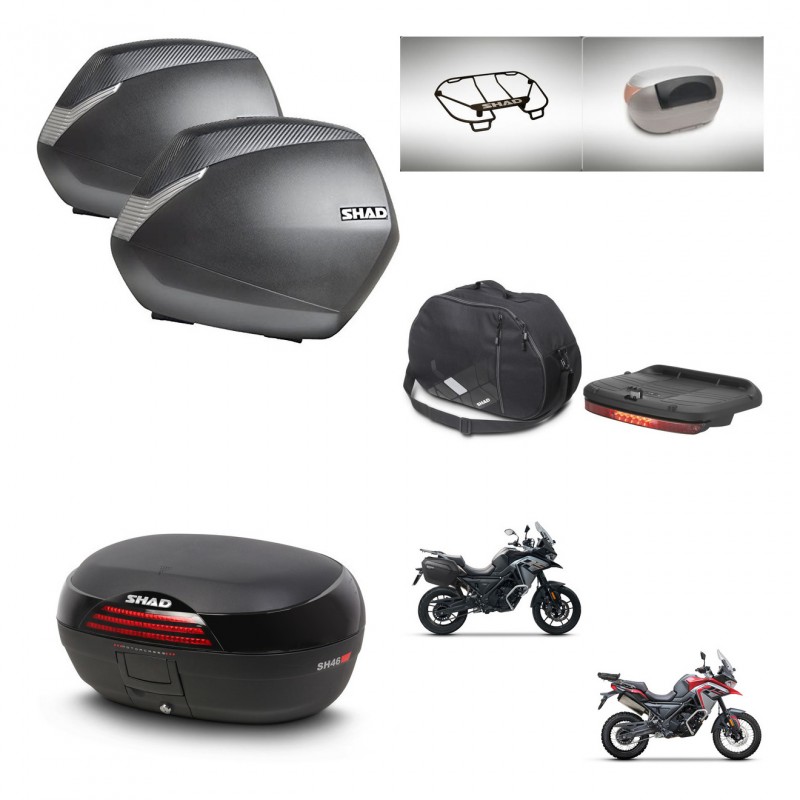 SHAD Baul SH46 + soporte montaje maletas SH36 accesorios 45 L KIT-480495