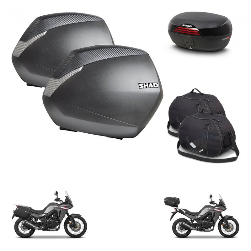SHAD Baul SH46 + soporte montaje maletas SH36 accesorios 45 L KIT-480502
